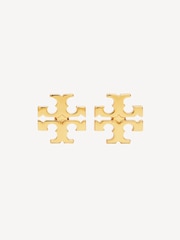 Tory Burch Gold Tone Kira Stud Earrings - Image 1 of 2