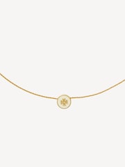 Tory Burch Gold Tone Kira Enamel Pendant Necklace - Image 2 of 2