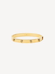 Tory Burch Gold Tone Miller Stud Hinge Bracelet - Image 1 of 1