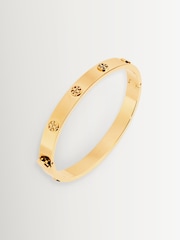 Tory Burch Gold Tone Icon Hinge Bracelet - Image 2 of 3