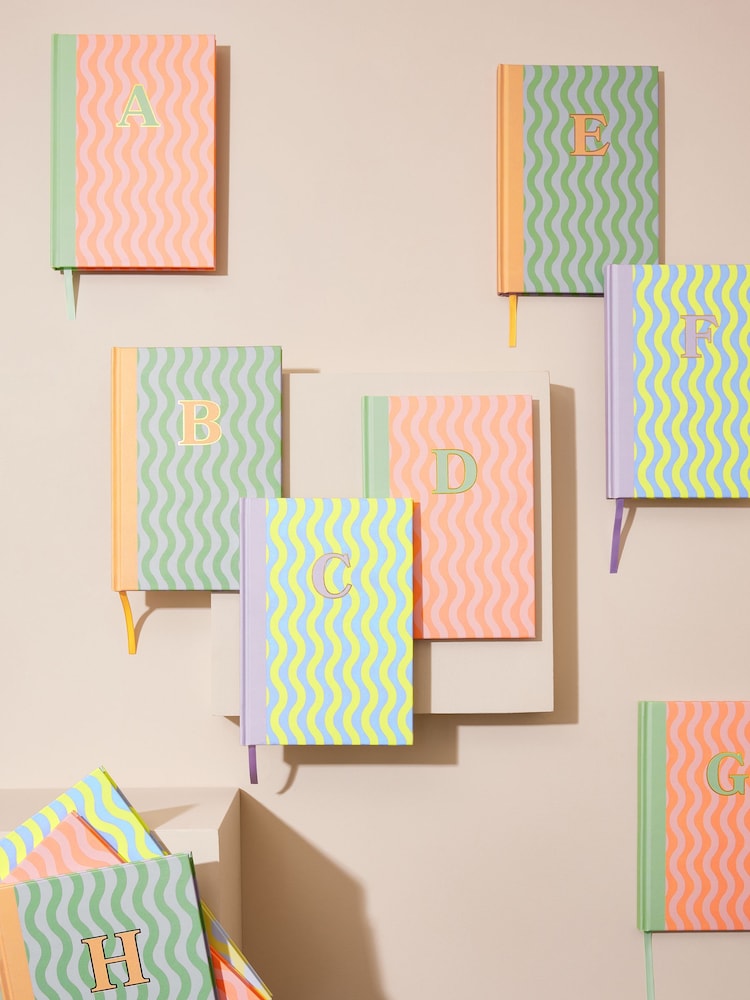 Alphabet A5 Lined Hardback Notebook - Bild 1 von 4