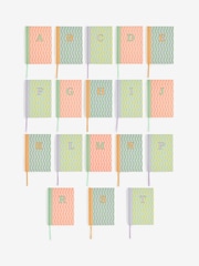 Alphabet A5 Lined Hardback Notebook - Bild 4 von 4