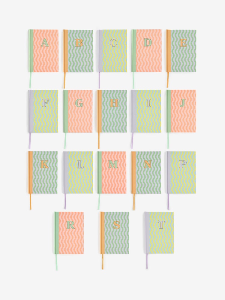 Alphabet A5 Lined Hardback Notebook - Bild 4 von 4