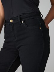 Black Super Soft Skinny Hourglass Jeans - Image 4 of 7