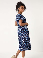 Vestido con detalle de botones y estampado de florecitas Petite de Roman - Imagen 3 de 5