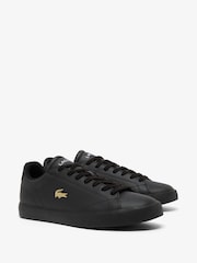 Lacoste Lerond Black Trainers Set - Image 2 of 6