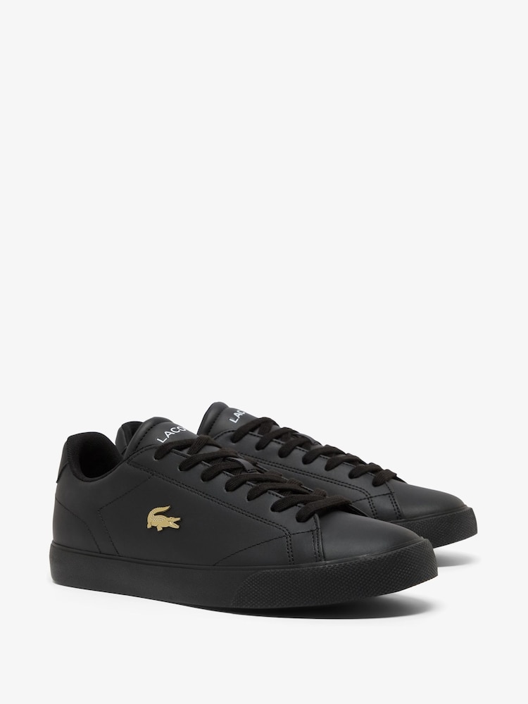 Lacoste Lerond Black Trainers Set - Image 2 of 6