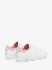 Lacoste White Powercourt Trainers - Image 3 of 7