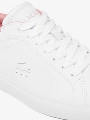 Lacoste White Powercourt Trainers - Image 7 of 7