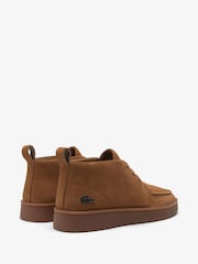 Lacoste Brown Baseshot Chukka Trainers - Image 3 of 5