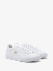 Lacoste Lerond White Trainers - Image 2 of 6