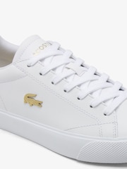 Lacoste Lerond White Trainers - Image 6 of 6