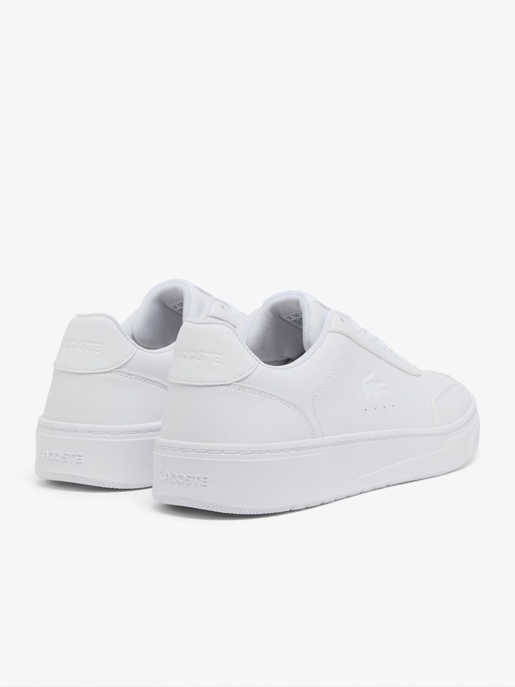 Lacoste Chalk White Court Pro Trainers - Image 2 of 6
