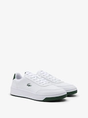 Lacoste Off White Court Pro Trainers - Image 2 of 6