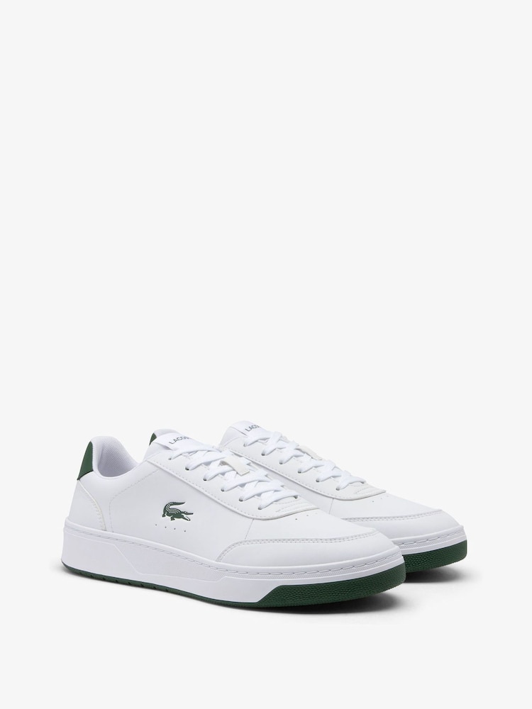Lacoste Off White Court Pro Trainers - Image 2 of 6