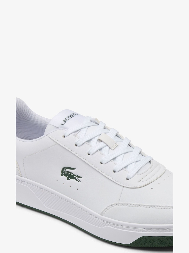 Lacoste Off White Court Pro Trainers - Image 6 of 6