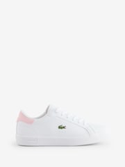 Lacoste Powercourt White Trainers - Image 1 of 1