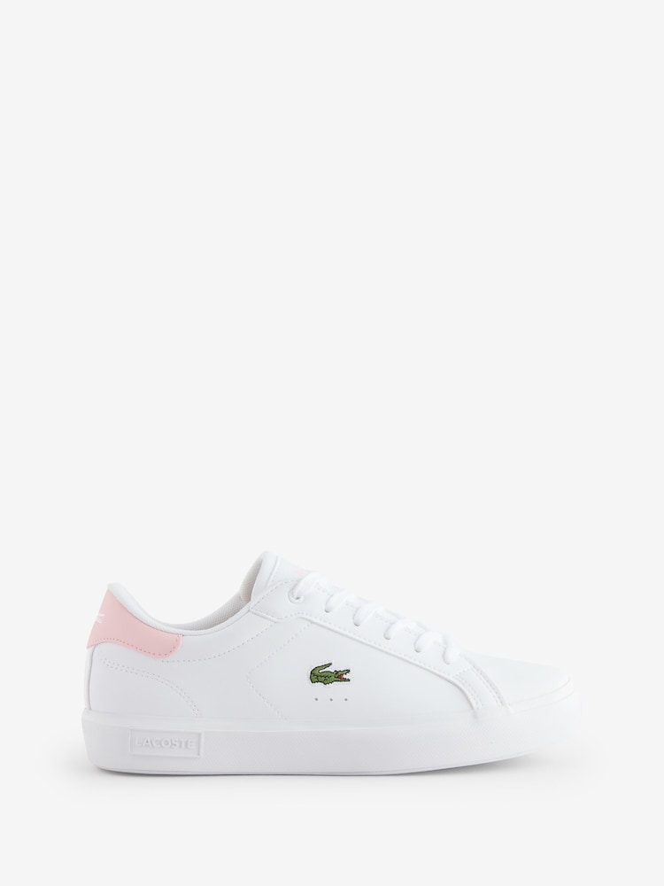 Lacoste Powercourt White Trainers - Image 1 of 1