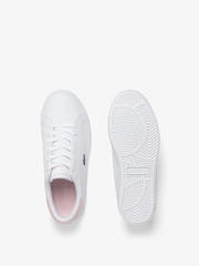 Lacoste Powercourt White Trainers - Image 4 of 6