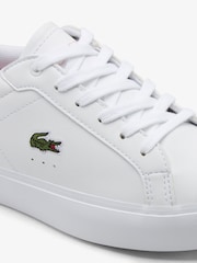 Lacoste Powercourt White Trainers - Image 6 of 6
