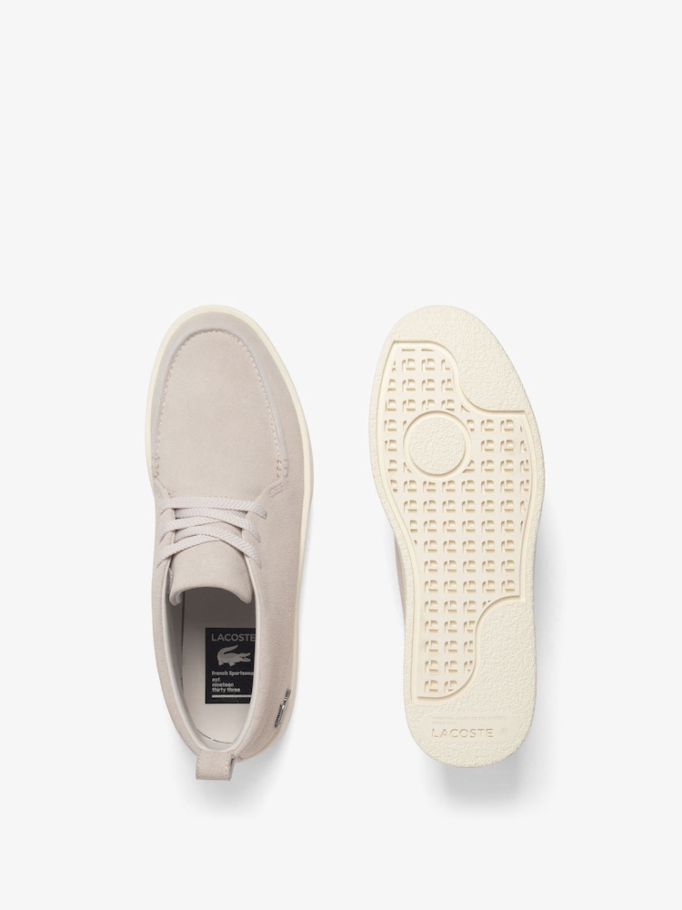Lacoste Natural Baseshot Chukka Trainers - Image 5 of 5