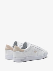 Lacoste Powercourt White Trainers - Image 2 of 6