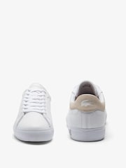 Lacoste Powercourt White Trainers - Image 6 of 6