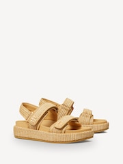 Tory Burch Brown Kira Sport Sandals - Image 2 of 4
