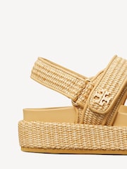 Tory Burch Brown Kira Sport Sandals - Image 4 of 4
