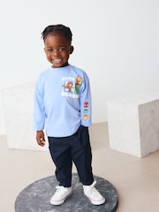 Blue Marvel Long Sleeve T-Shirt (6mths-8yrs) - Image 3 of 7