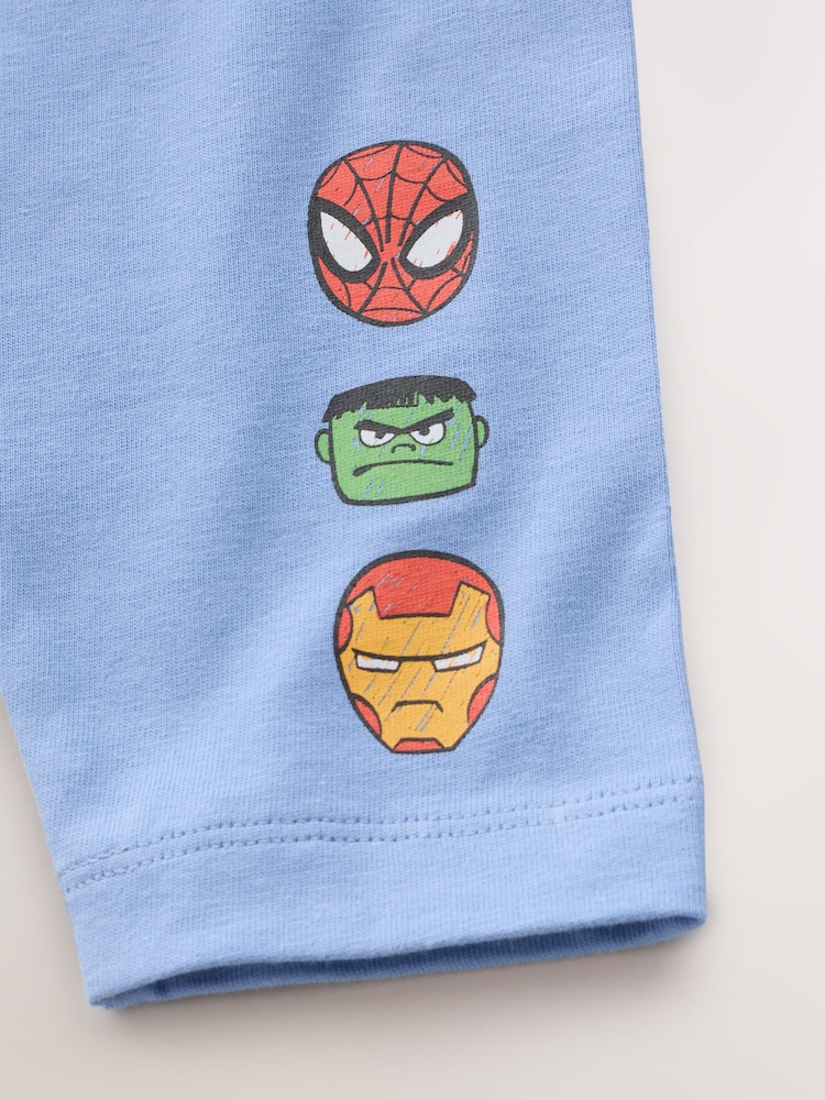 Blue Marvel Long Sleeve T-Shirt (6mths-8yrs) - Image 7 of 7