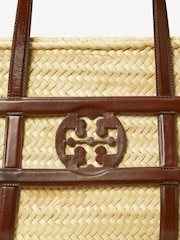 Tory Burch Cream Ella Straw Basket - Image 4 of 4