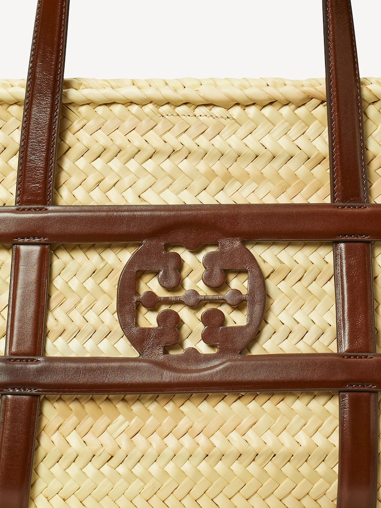Tory Burch Cream Ella Straw Basket - Image 4 of 4