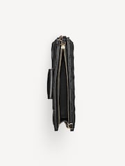Tory Burch Black Fleming Mini Chain Wallet - Image 6 of 7