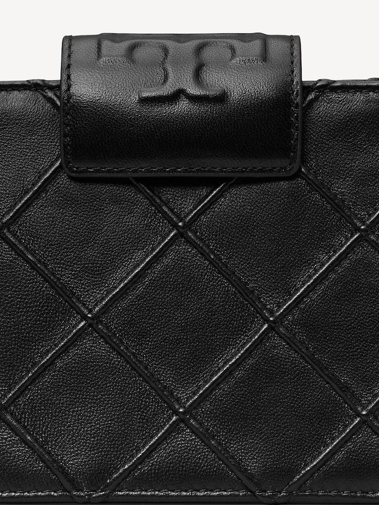 Tory Burch Black Fleming Mini Chain Wallet - Image 7 of 7