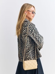 Tory Burch Cream Fleming Camera Bag - Image 3 of 8