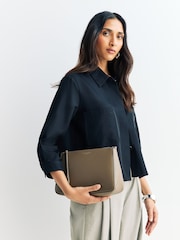 Tory Burch Brown Perry Shoulder Bag - Image 8 of 8