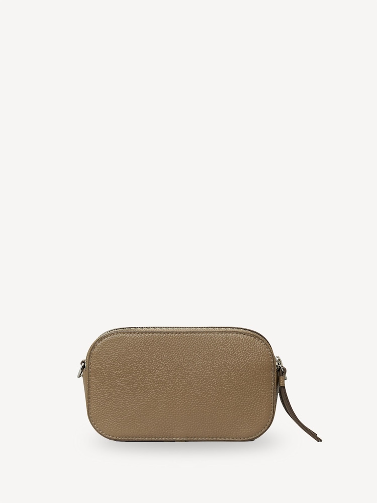 Tory Burch Brown Miller Mini Crossbody Bag - Image 2 of 5 Tory Burch Brown Miller Mini Crossbody Bag - Image 2 of 5