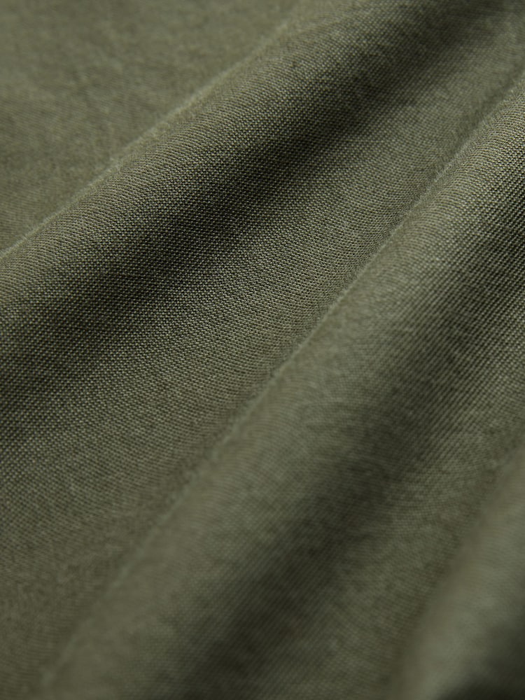 Verde oscuro - Corte estándar - Camisa Oxford manga larga - Imagen 9 de 9