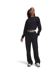 Under Armour Black Icon Vida Fleece Joggers - Image 1 of 4