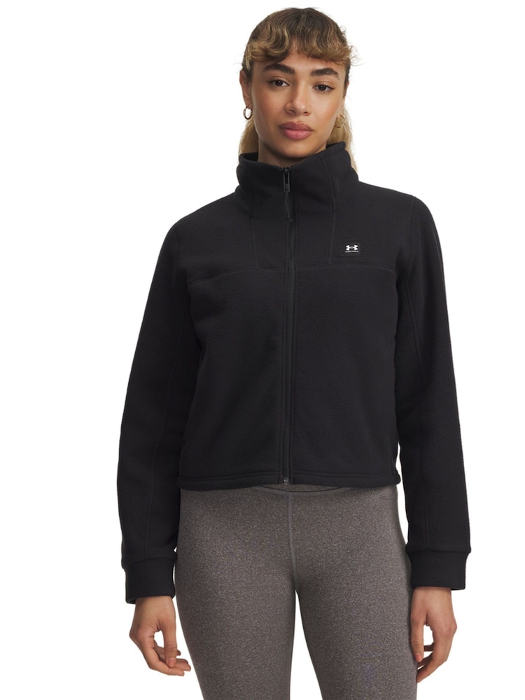 Under Armour Black Expanse Full Zip Fleece Sweatshirt - Image 1 of 4