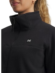 Under Armour Black Expanse Full Zip Fleece Sweatshirt - Image 3 of 4
