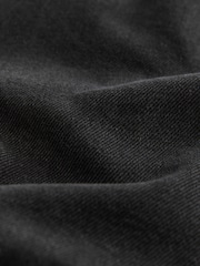 Washed Black Hourglass Longline Jorts Denim Shorts - Image 7 of 8
