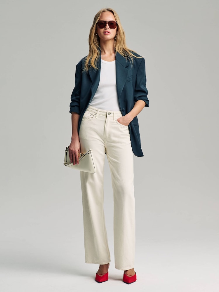 Rag & Bone Cream Featherweight Logan Jeans - Image 1 of 5