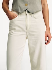 Rag & Bone Cream Featherweight Logan Jeans - Image 4 of 5