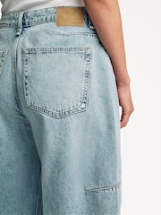 Rag & Bone Blue Charlie High Rise Barrel Jeans - Image 6 of 6