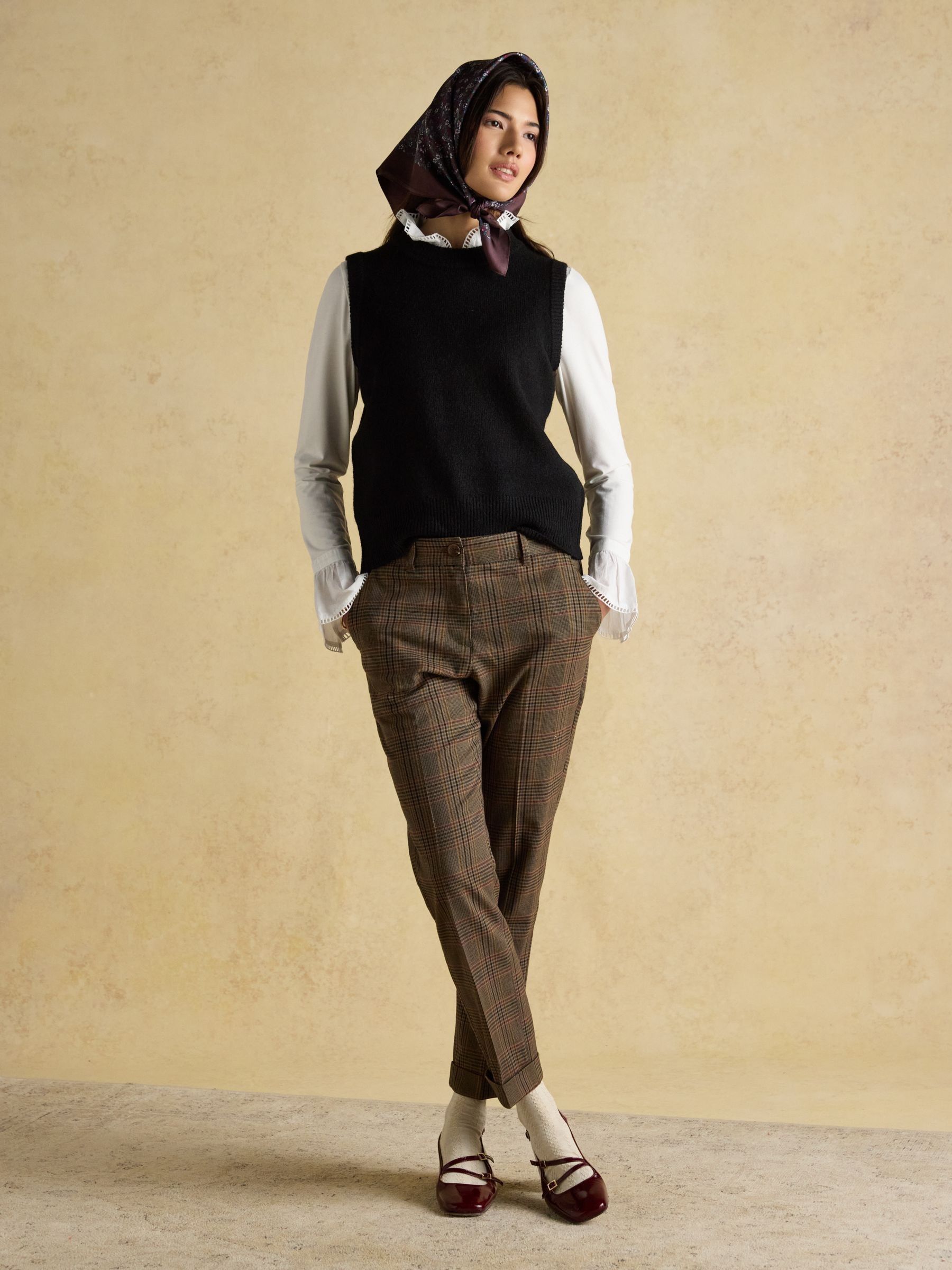 Buy Joules Holly Black Knitted Vest from Next USA