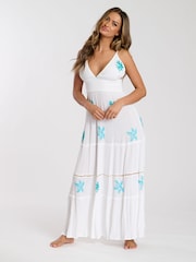 South Beach Embroidered Cami Maxi Dress - Imagen 3 de 5