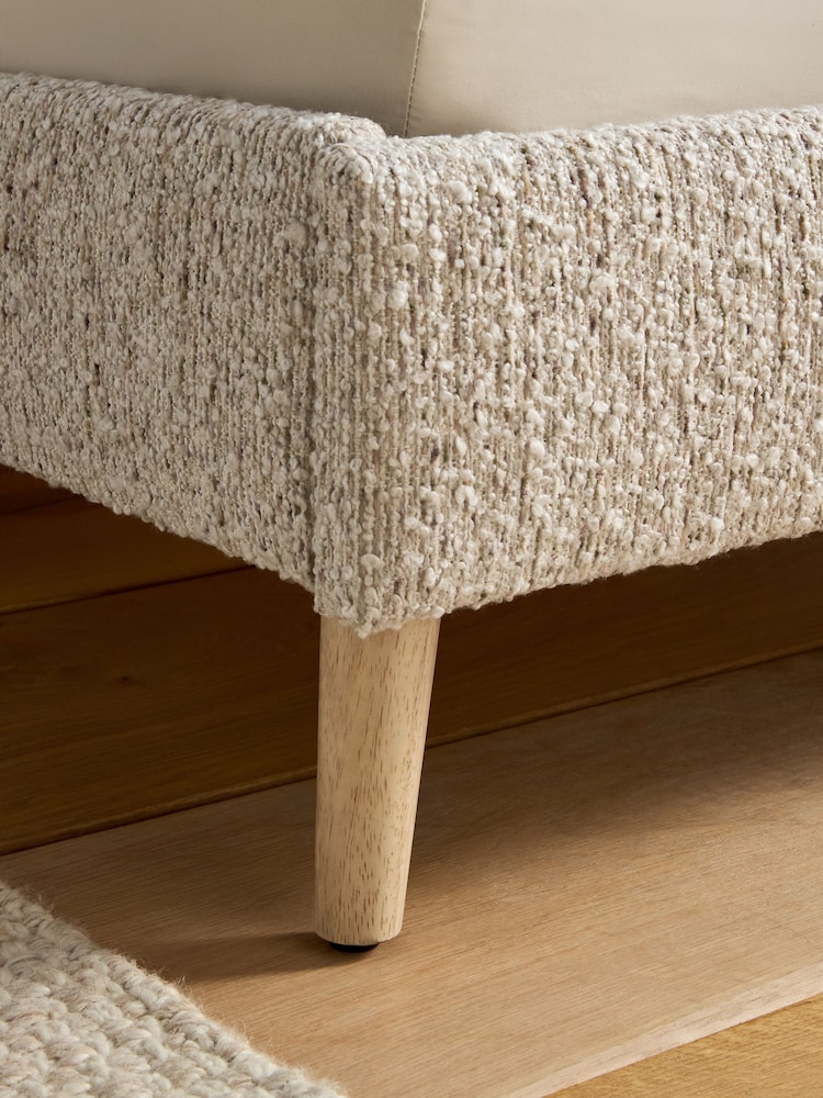 Tweedy Boucle Light Natural Kids Matson Standard Upholstered Bed - Image 4 of 4