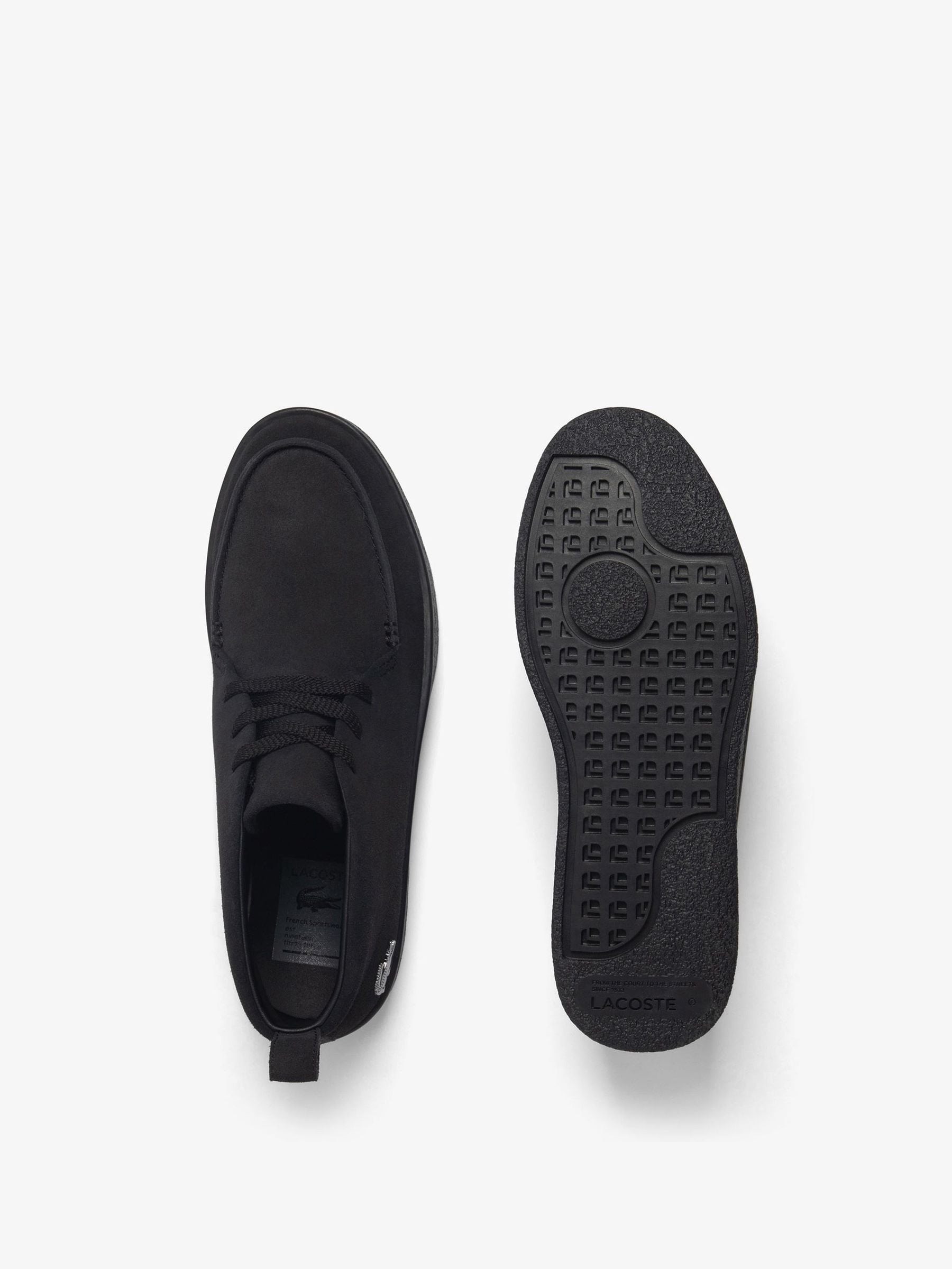 LACOSTE ブラックブーツ Buy Lacoste Black Chukka Boots from Next France